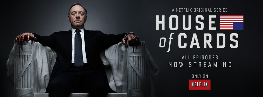 Netflix price increase - House of cards series banner